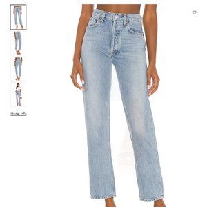 Agolde 90s Pinch Waist Jean Soundwave Size 25
